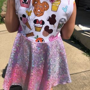 Size 4T disney hand made dress.